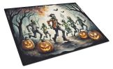 NEW Zombies Spooky Halloween Glass Cutting Board Decorative Tempered Glass Kitchen Cutting and Serving Board Large Size Chopping Board