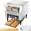 Commercial Conveyor Toaster, 300 Slices/Hour Conveyor Belt Toaster, Heavy Duty Stainless Steel Commercial Toaster Oven