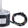 1/3HP Furnace Blower Motor, 110/120V 4.4Amps, 1075RPM 4 Speeds, CW/CCW Rotation, 48 Frame 5.2" Shaft Length, 5μF/370V Capacitor + 11" Hold Hoop