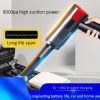 Wired silver Car vacuum cleaner home handheld mini desktop vacuum cleaner portable
