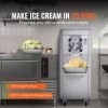 Ice Cream Maker for Commercial Use, Produces 18 Liters per Hour, 1780W, Offers Single Flavor, Equipped with Wheels, 6L Stainless Cylinder, LED Display