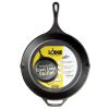 13.25" Seasoned Cast Iron Skillet