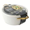 5.5 QT Non-Stick Signature Ribbed Dutch Oven - White Gold