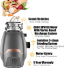 PSCGMD65  560W Kitchen waste shredder for household kitchen waste treatment 2-stage 5-stage grinding system for 1150ml food residue shredder Food wast