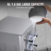 Ice Cream Maker for Commercial Use, Produces 18 Liters per Hour, 1780W, Offers Single Flavor, Equipped with Wheels, 6L Stainless Cylinder, LED Display