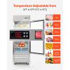 Commercial Refrigerator, 29.02 in Width Reach In Upright Refrigeration Single Glass Door