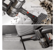 20Kpa Vacuum Strong Vacuum Cleaner Wireless Vacuum Cleaner Car/Sofa/Carpets/Curtains/Mattress Vacuum Cleaning 6-Battery Pet Hair Care Deep Mite Remova