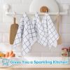 Microfiber Cleaning Cloth Roll, 50PK, Black Microfiber Towels for Cars, Reusable Paper Towels Tear Away Cloth, Shop Rags